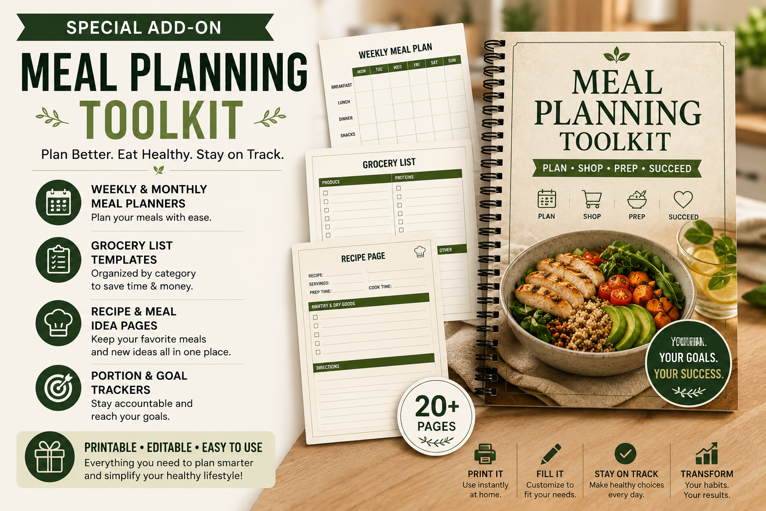 The Simple Slim Meal Planning Toolkit