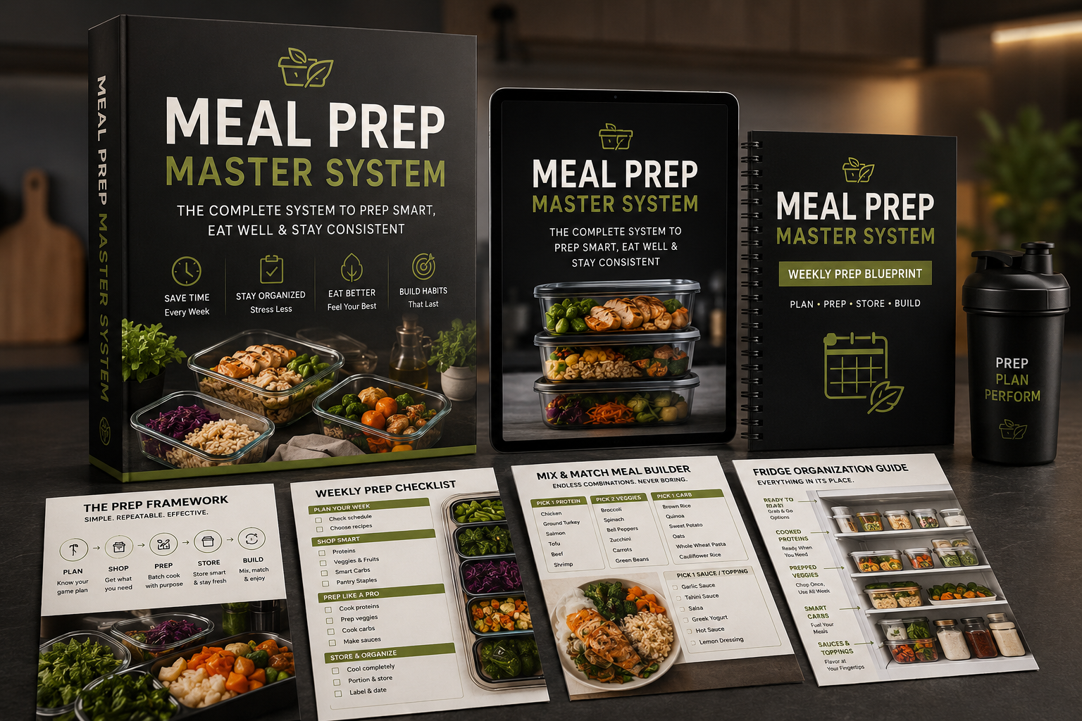 The Simple Slim Meal Prep Master System